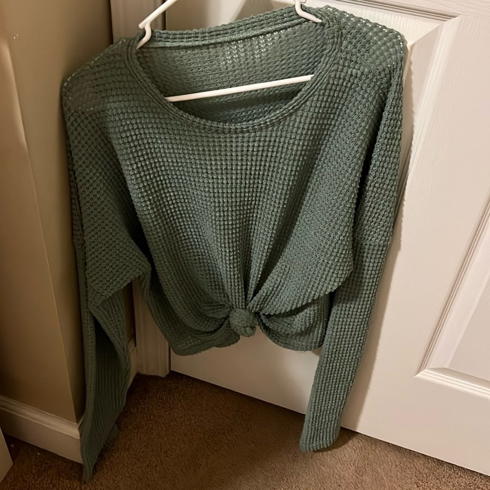 Soft knit cropped